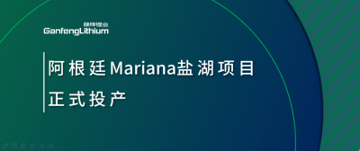 凯发k8锂业阿根廷Mariana盐湖项目正式投产